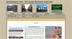 Desktop Screenshot of bathindainfo.com